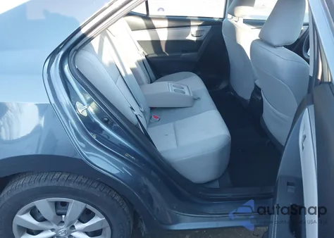 2015 Toyota Corolla Le из США, поврежденный, VIN 2T1BURHE7FC397206